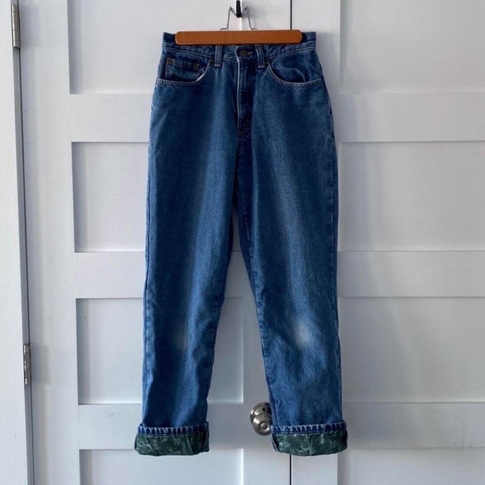 L.L bean lined jeans